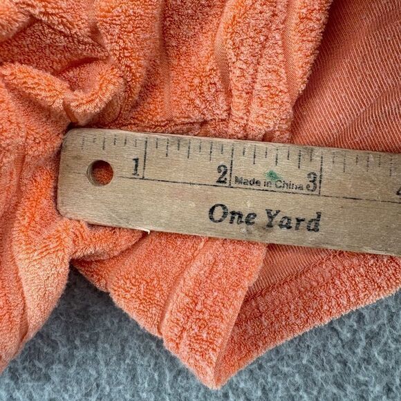 ARAMINTA JAMES Terry Wave Shirt & Shorts Set in Orange size small - Picture 14 of 16